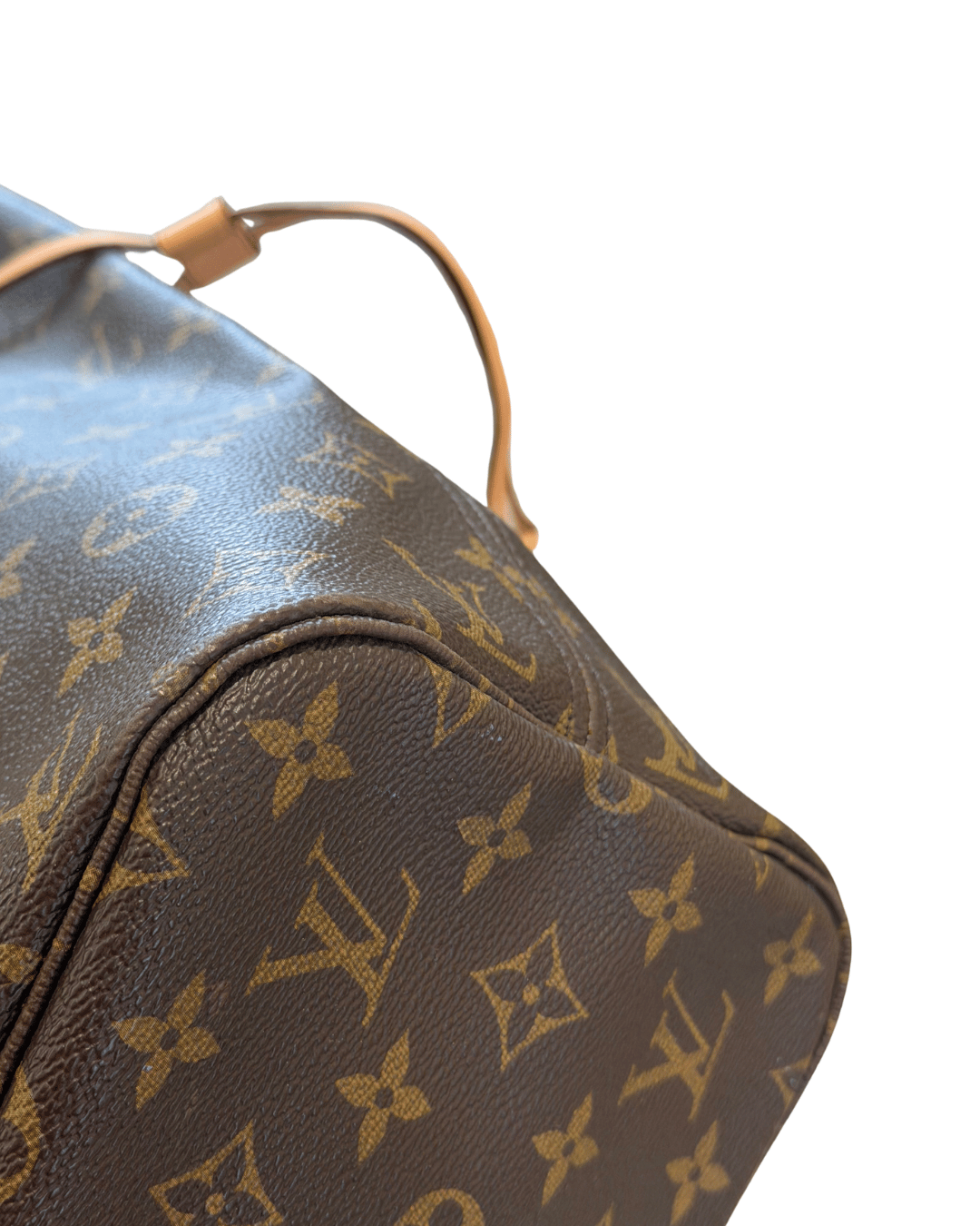 NEVERFULL MM MONOGRAM INTERNO SENAPE