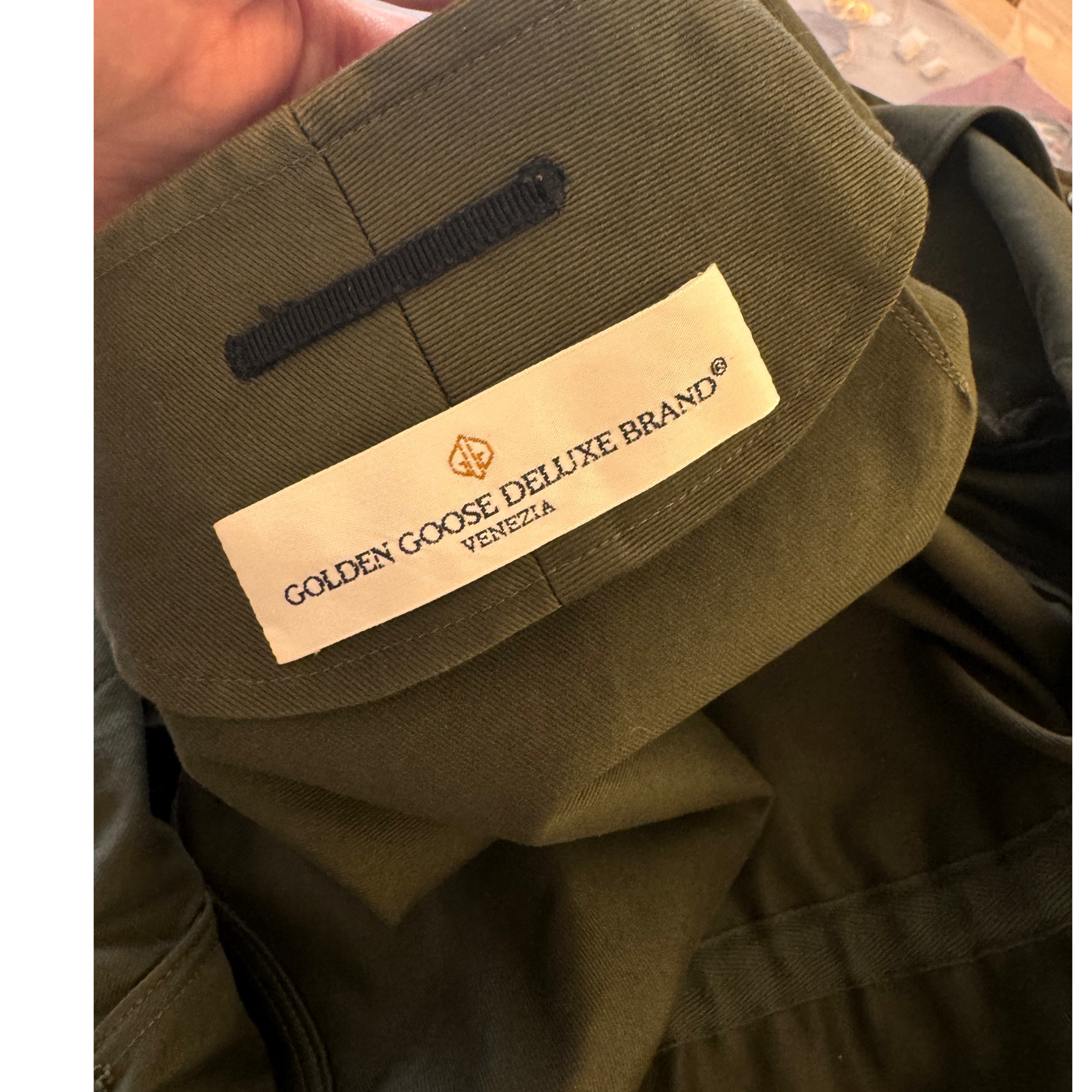 GIACCA GOLDEN GOOSE VERDE