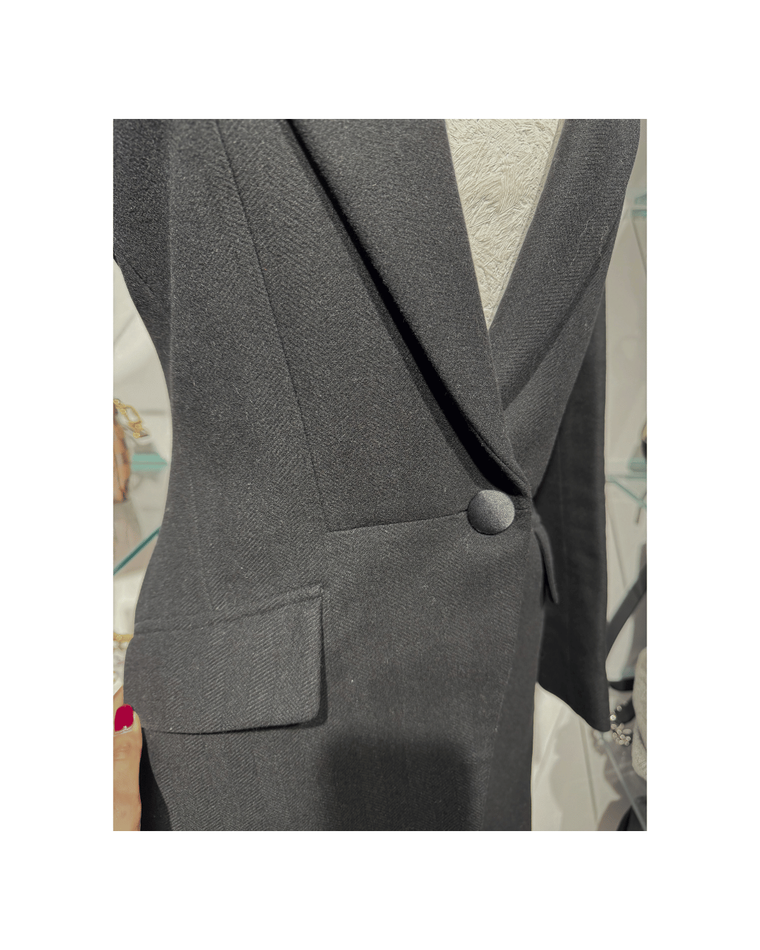 BLAZER BURBERRY NERO TG 38