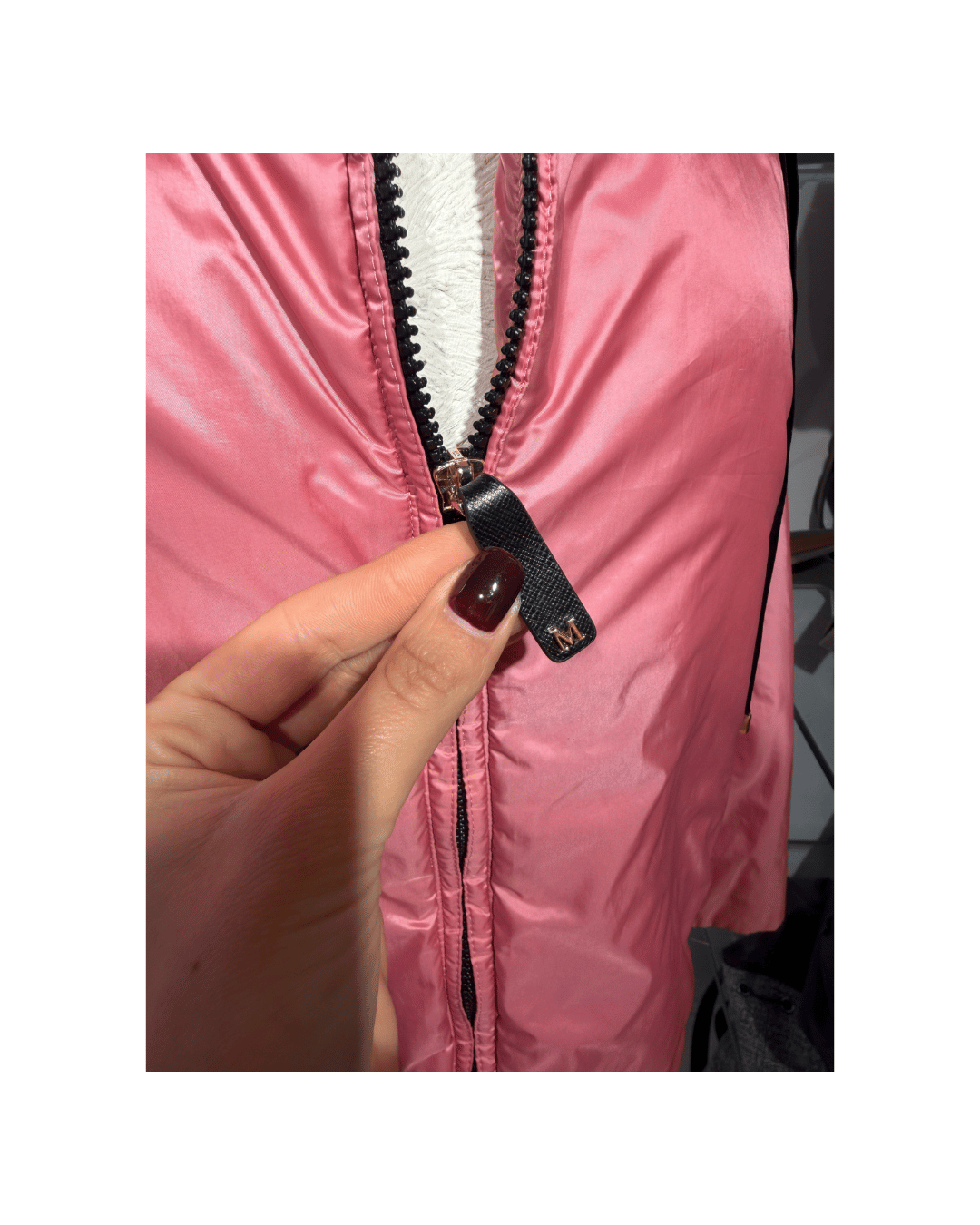 GIACCA IMPERMEABILE ROSA MAXMARA