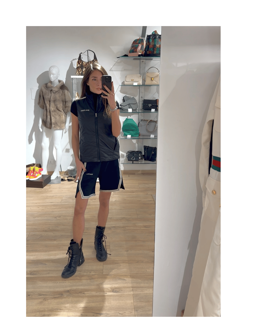 COMPLETO PALM ANGELS NERO