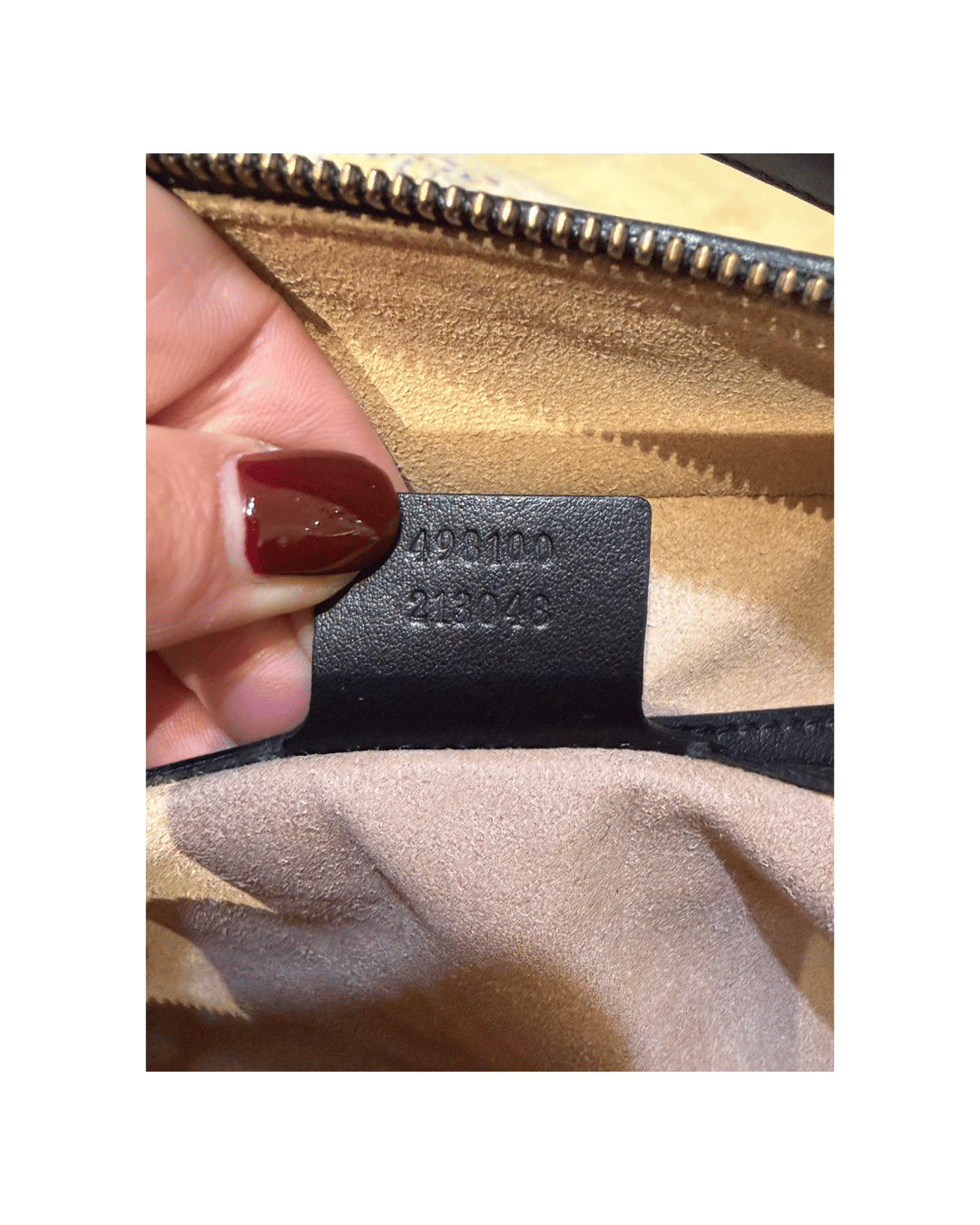 GUCCI MARMONT NERA TOP HANDLE BAG
