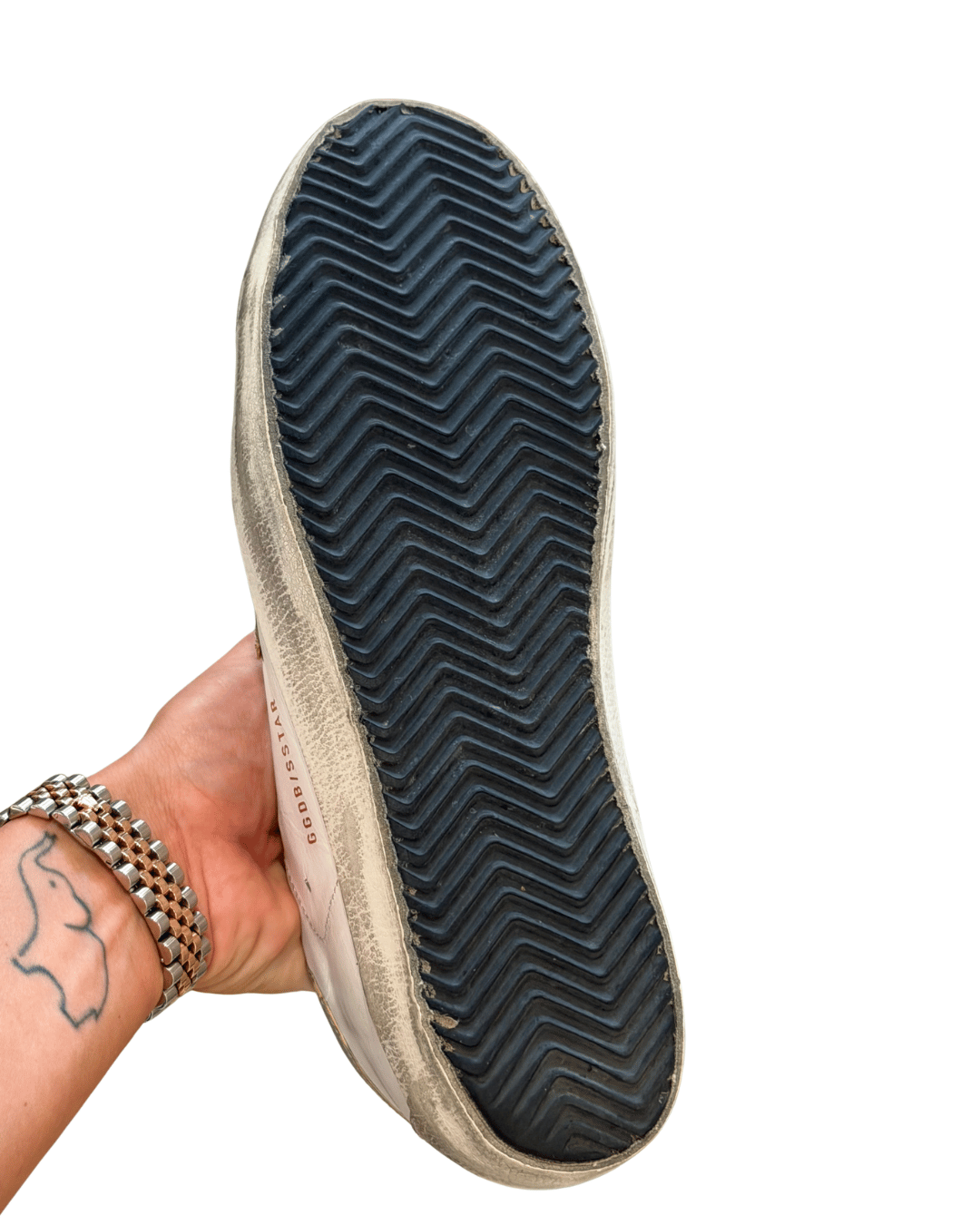 GOLDEN GOOSE SUPERSTAR BIANCHE STELLA ORO Nr 39