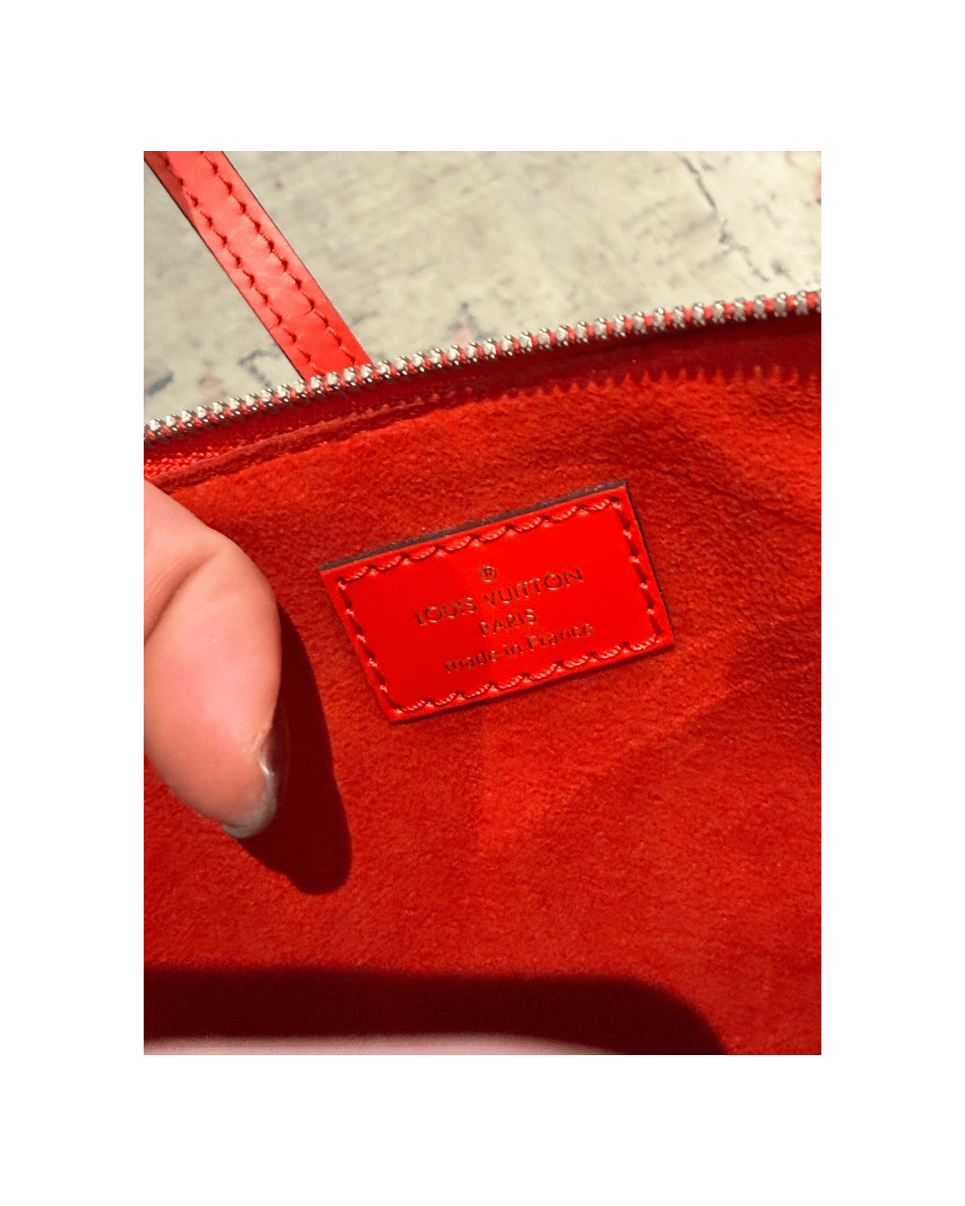 ALMA MINI PELLE EPI CORALLO LOUIS VUITTON