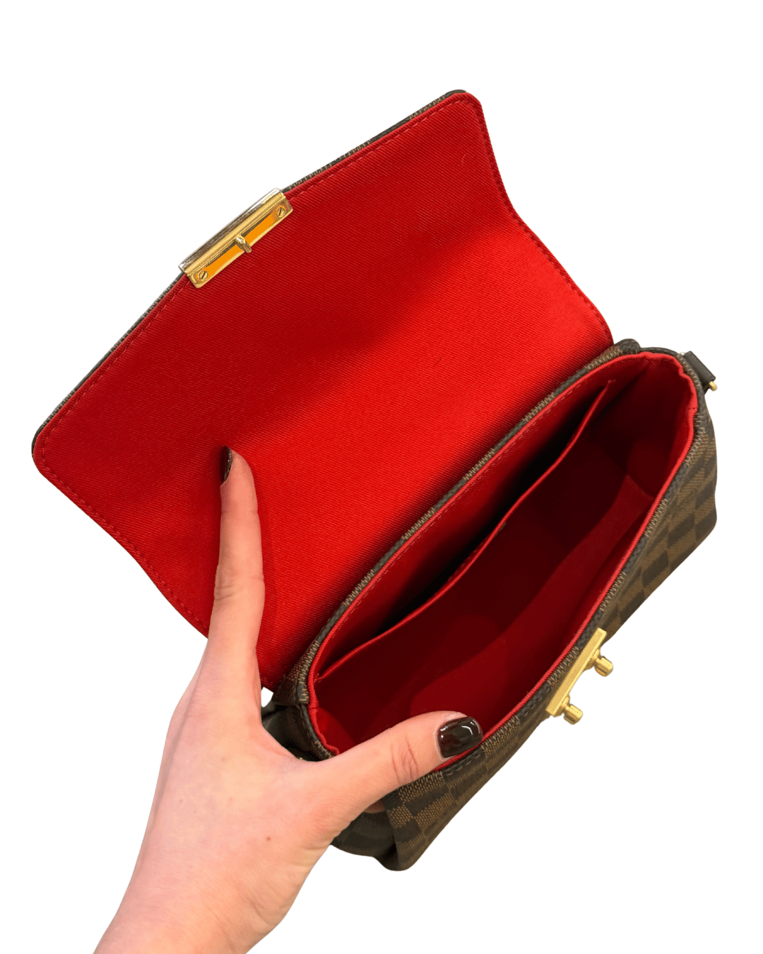 LOUIS VUITTON CROISETTE DAMIER EBENE