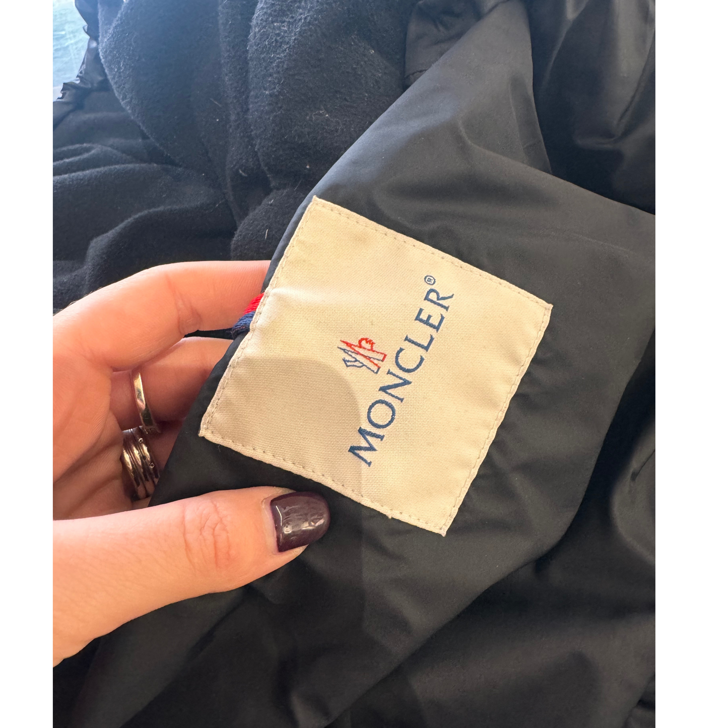 PIUMINO MONCLER NERO