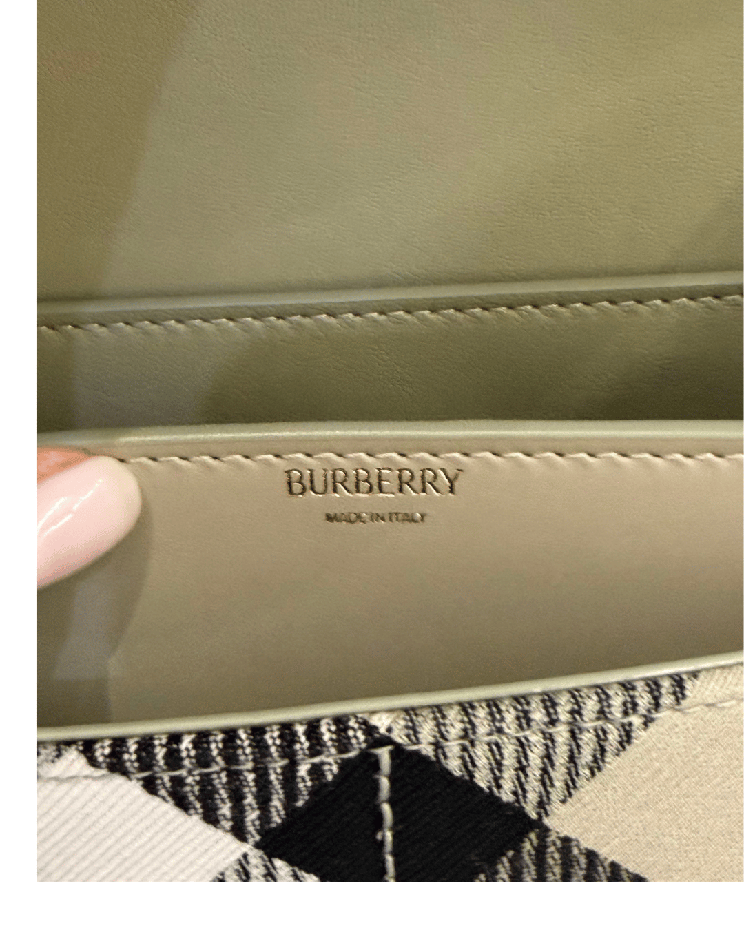 BURBERRY TESSUTO SPALLA O TRACOLLA