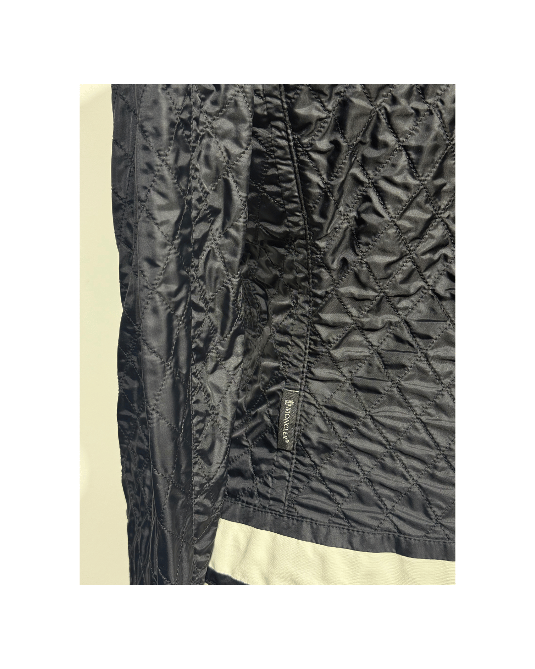 GIACCA BICOLORE MONCLER BIANCA E NERA