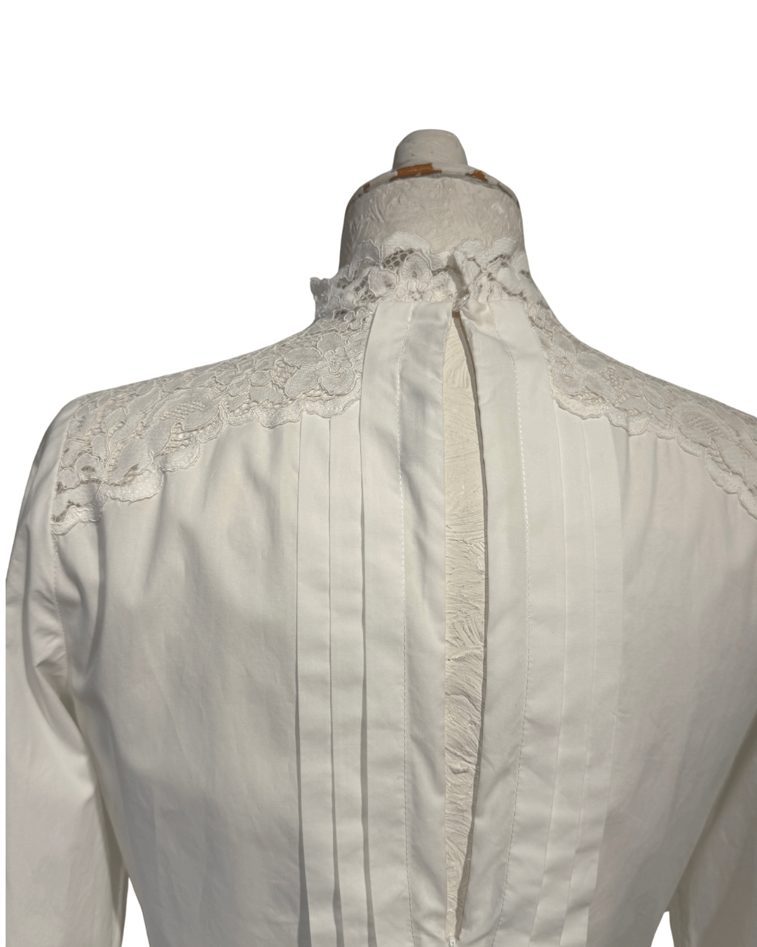 ABITO SANDRO PARIS BIANCO CON DETTAGLI PIZZO