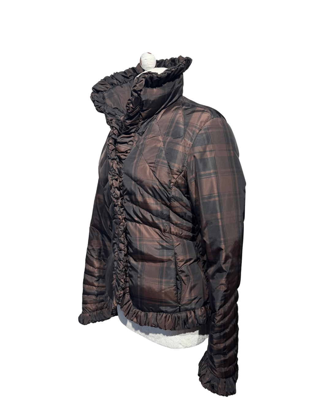 MONCLER TRAPUNTATO CHECK CON ROUCHE