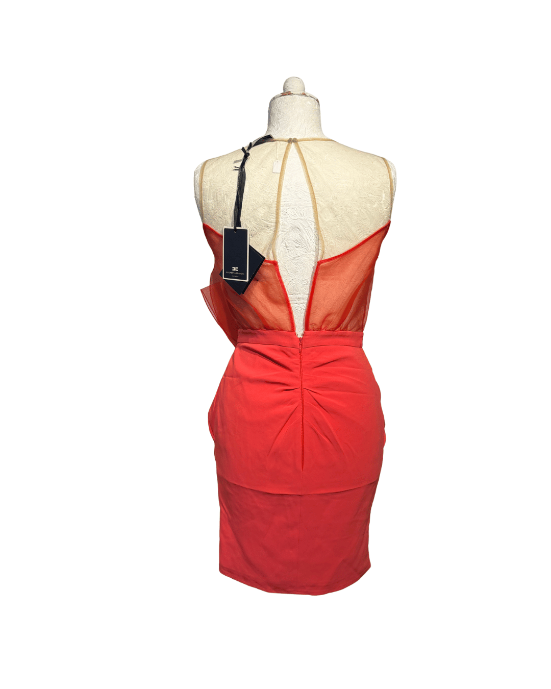 MINI ABITO CON MAXI FIORE IN TULLE Tg 40