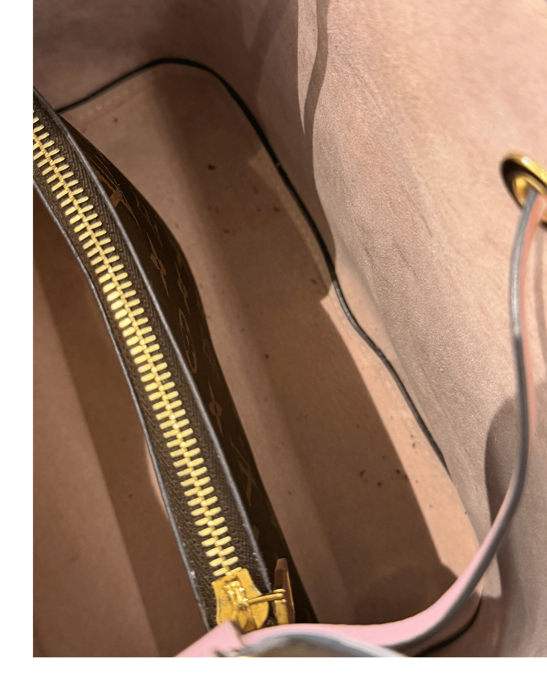 NEONOE LOUIS VUITTON MONOGRAM RIFINITURE ROSA