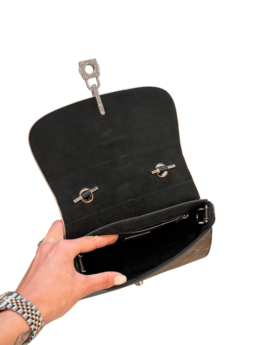 LOUIS VUITTON CHAIN PM RIFINITURE NERE