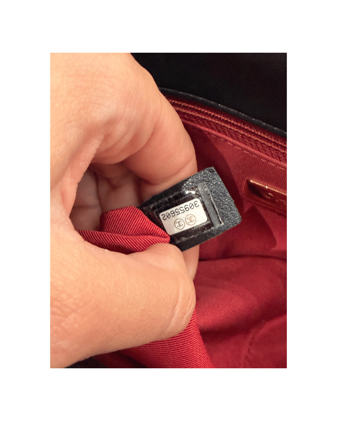 CHANEL 19 MISURA SMALL NERA
