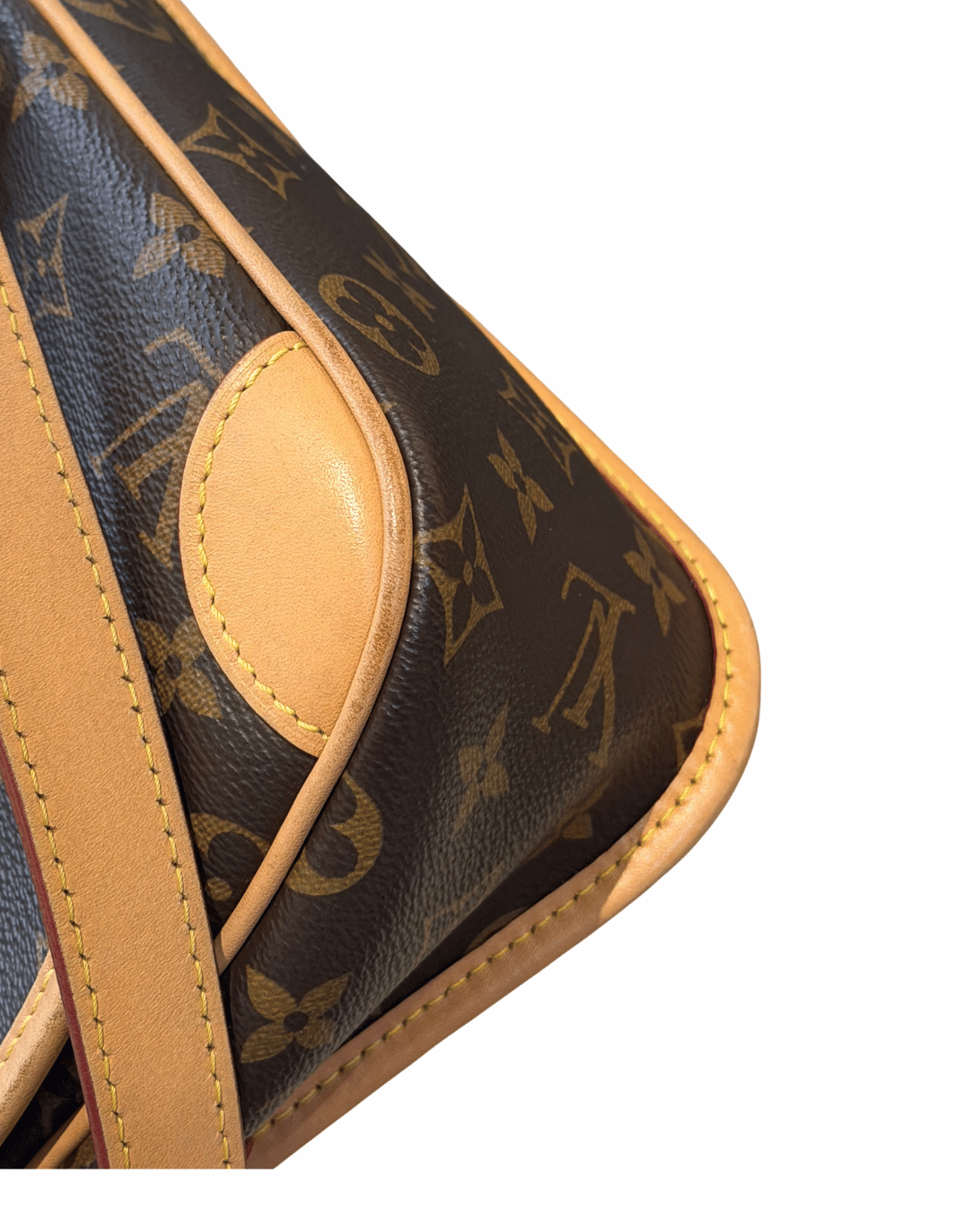 DIANE LOUIS VUITTON MONOGRAM DOPPIA TRACOLLA