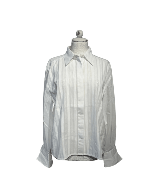 CAMICIA CELINE BIANCA COTONE
