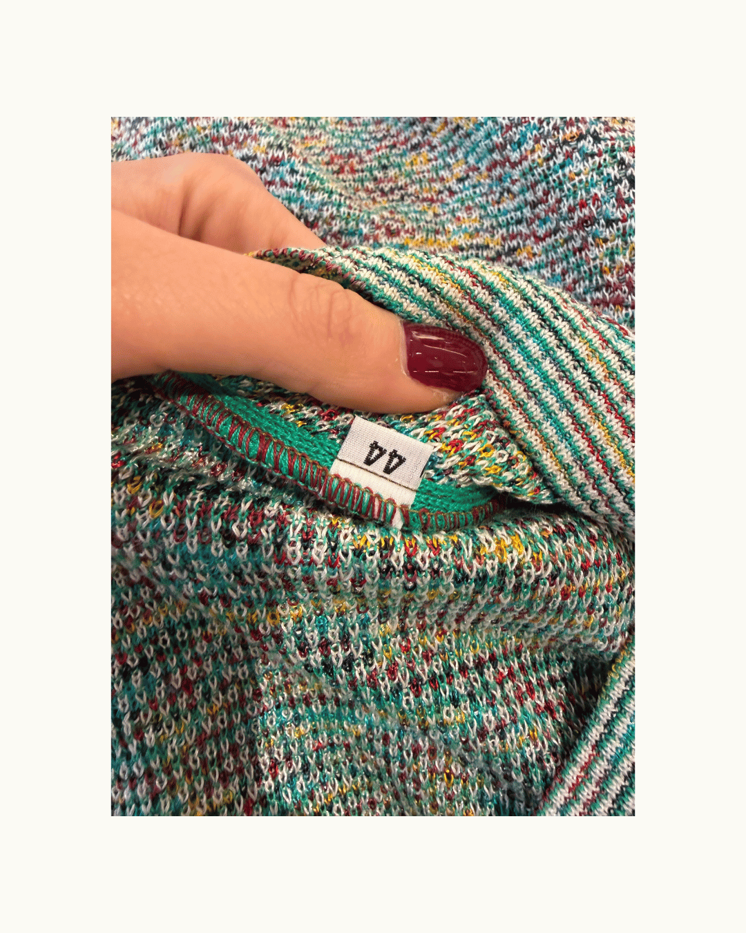 CARDIGAN MISSONI MULTICOLOR Tg 44