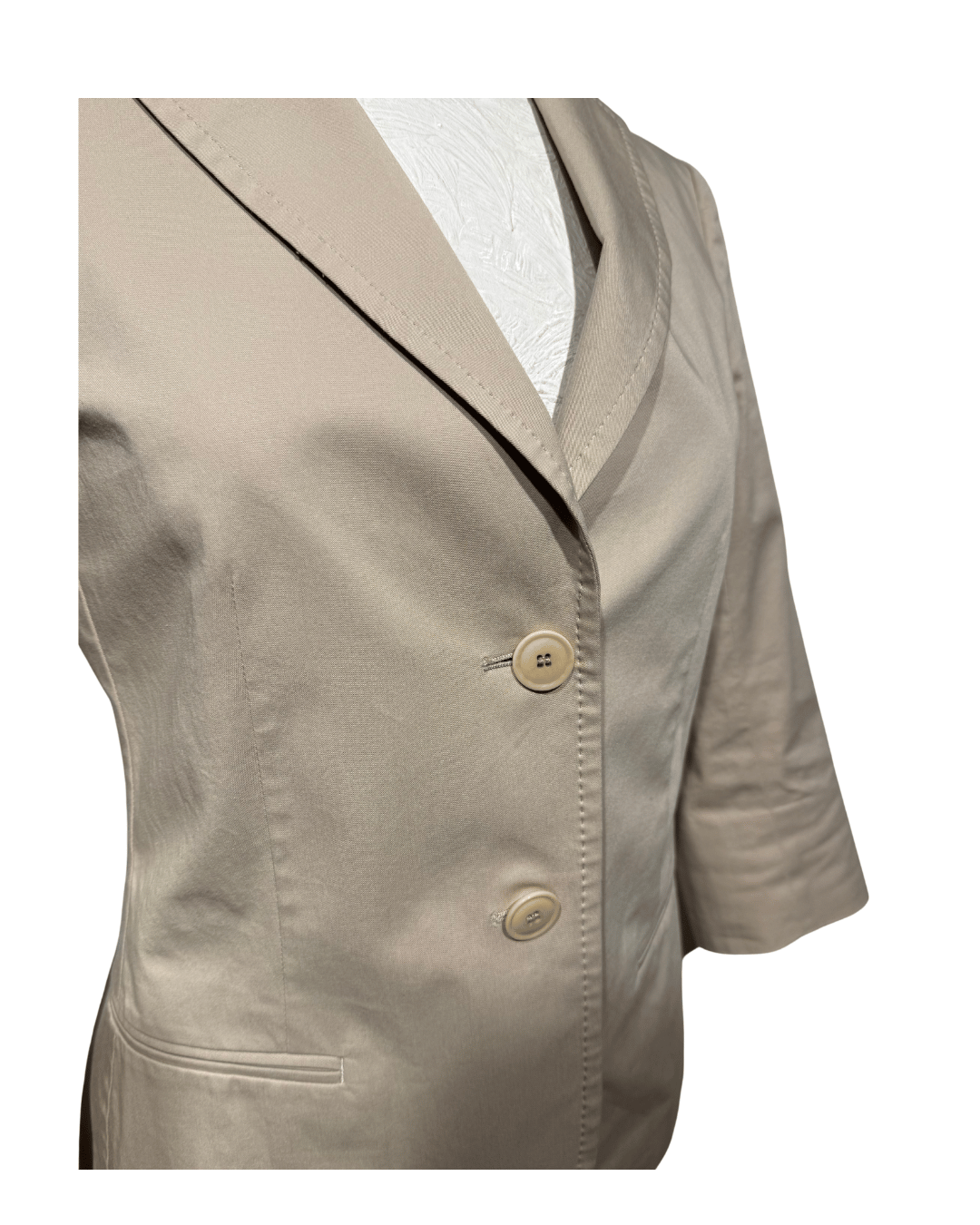 GIACCA COTONE MAXMARA BEIGE