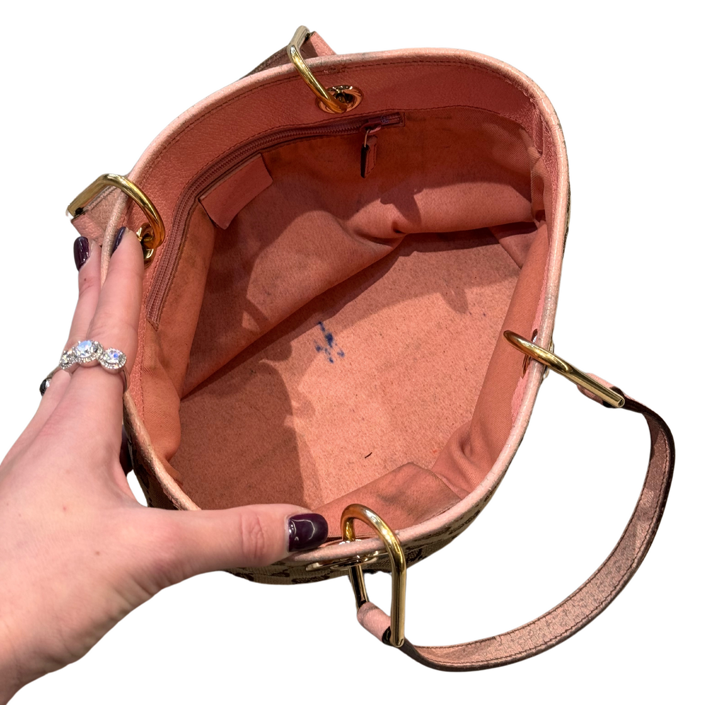 PICCOLA BORSA GUCCI RIFINITURE ROSA
