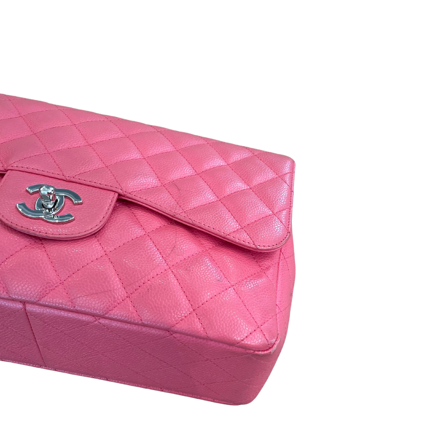 CHANEL CLASSIC FLAP JUMBO ROSA