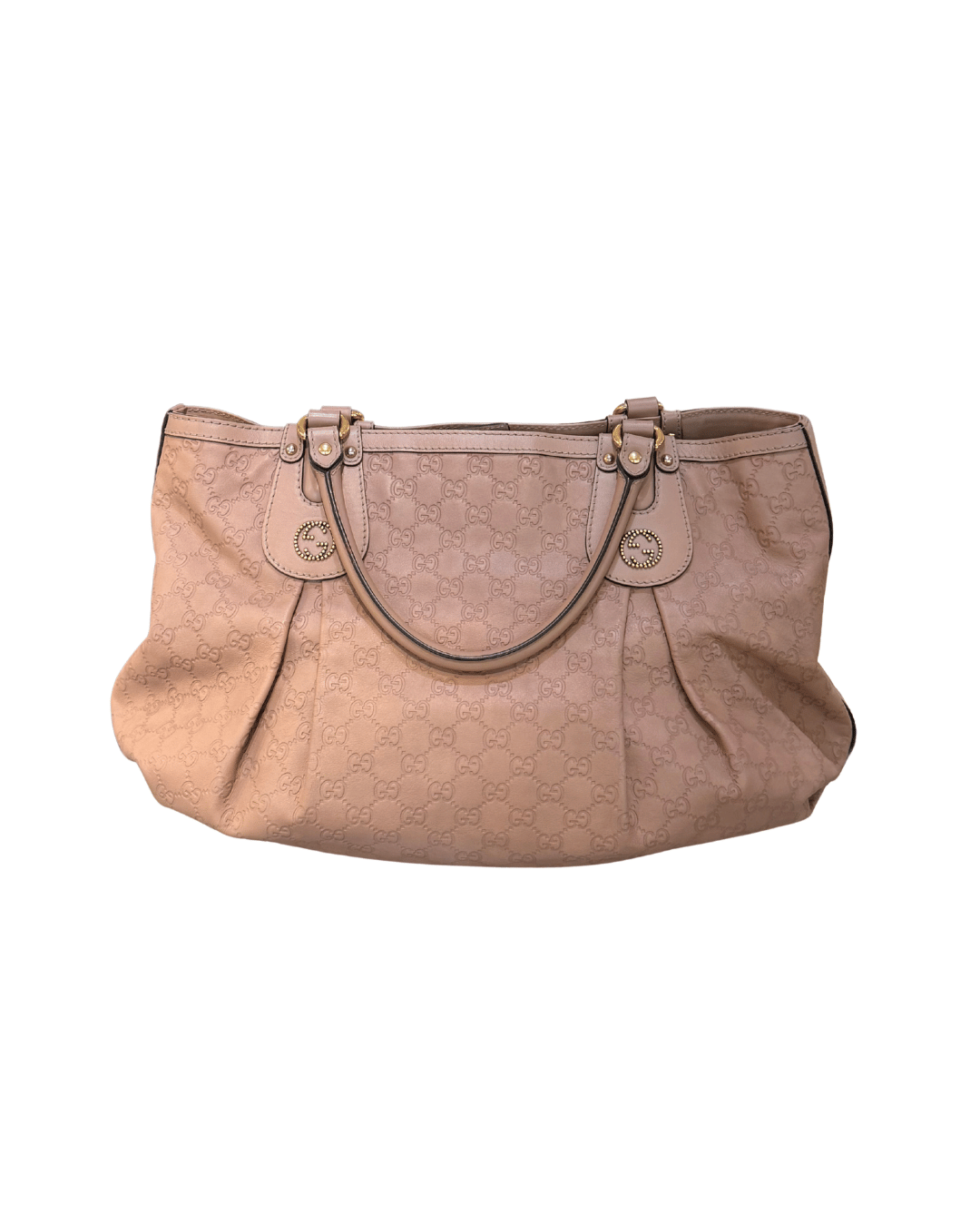 GUCCI GUCCISSIMA SCARLETT TOTE ROSA ANTICO