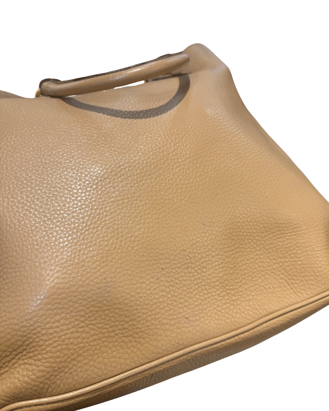 BORSA PRADA PELLE MARTELLATA BEIGE