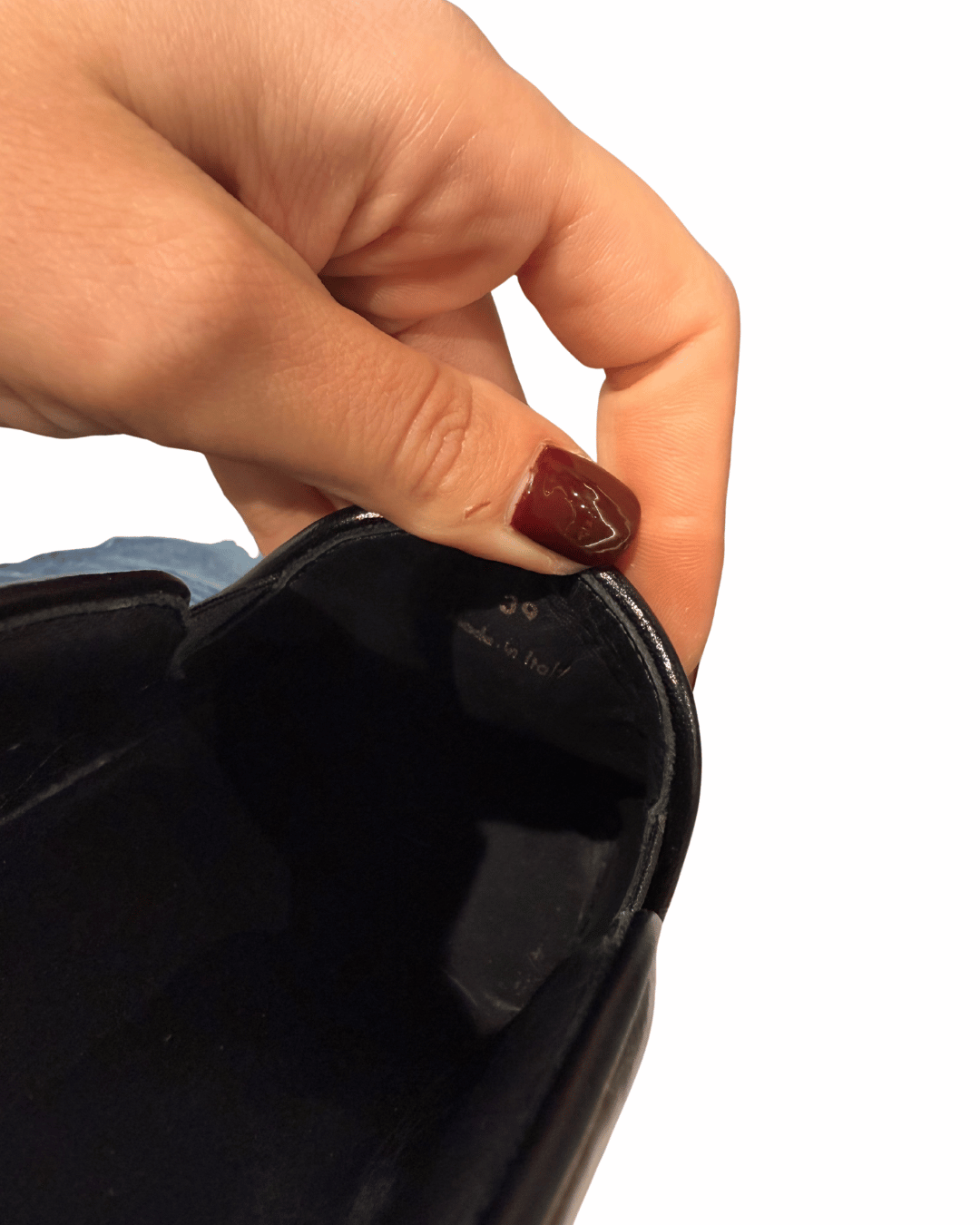 SLIP-ON CELINE NERE LUCIDE Nr39