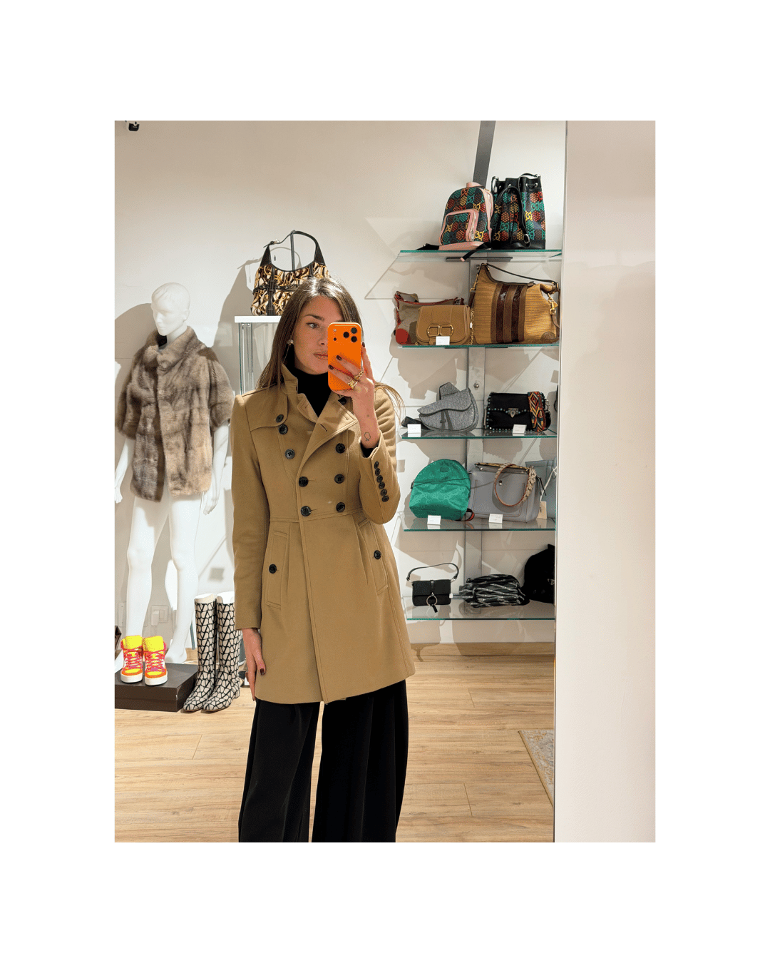 CAPPOTTO BURBERRY BEIGE