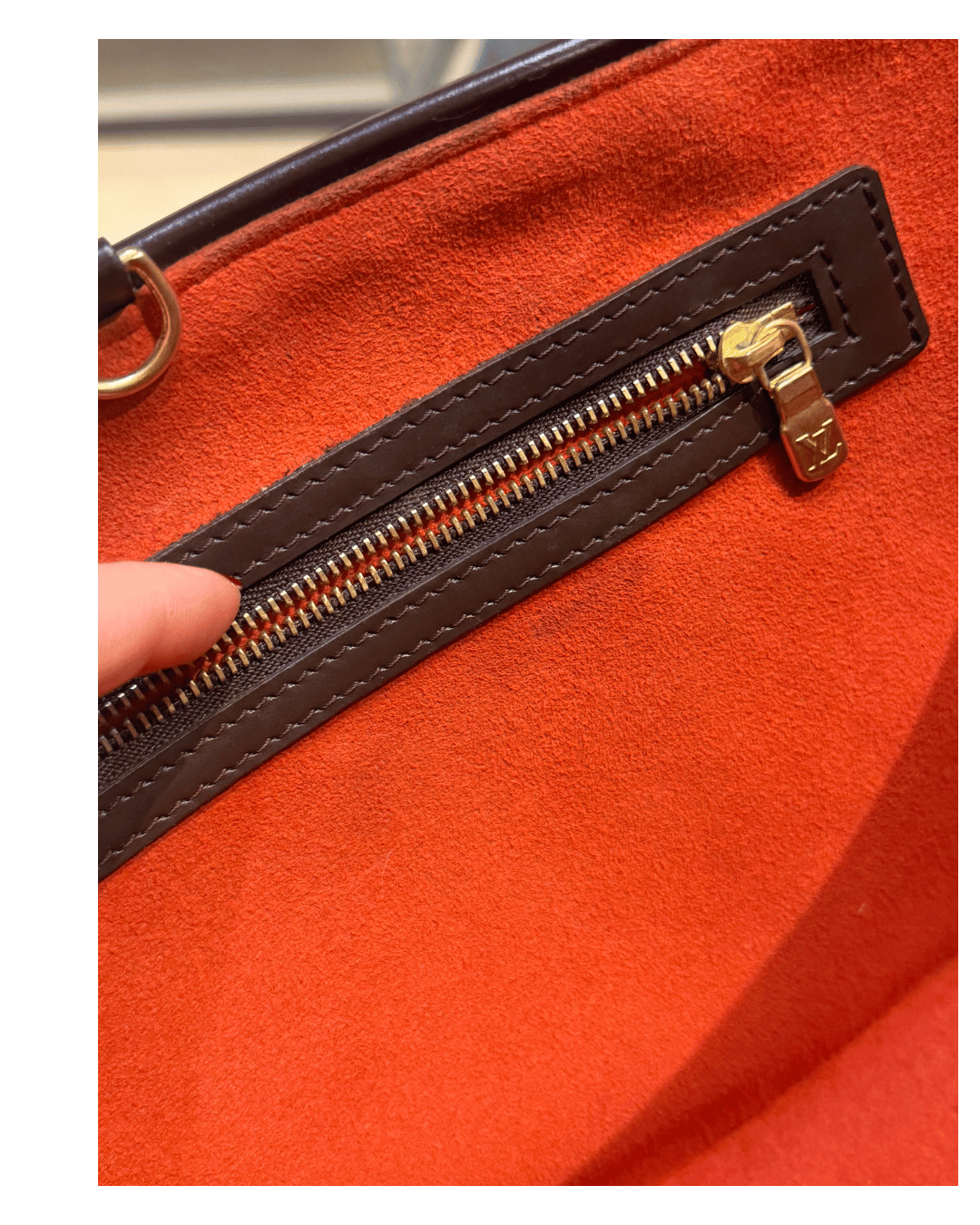 MANOSQUE DAMIER EBENE A SPALLA LOUIS VUITTON