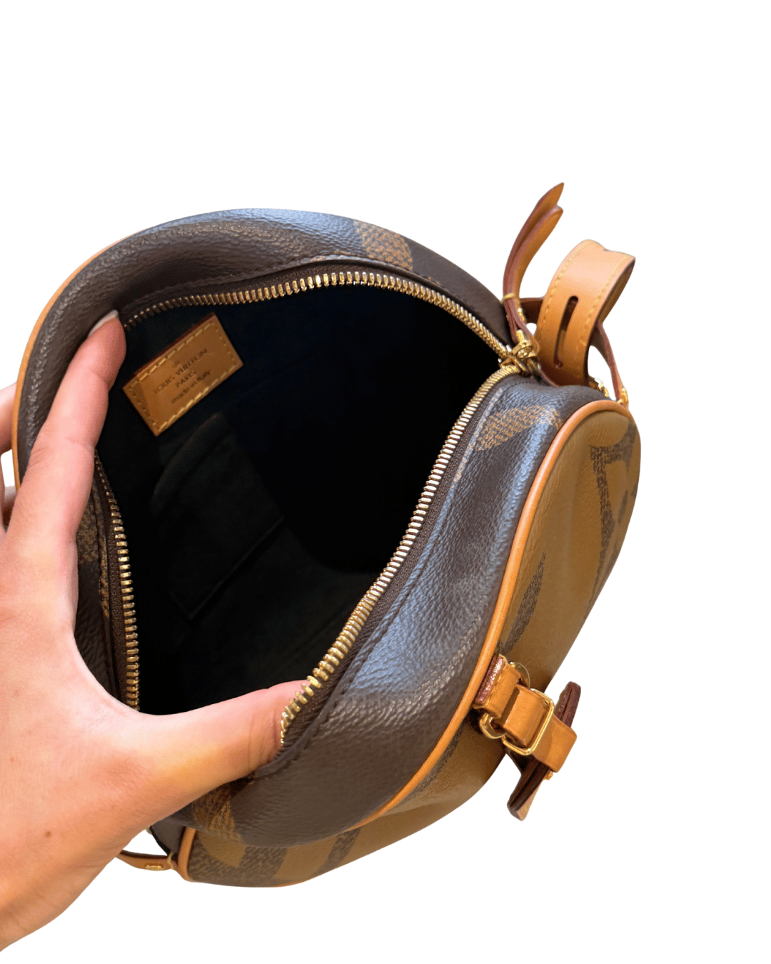 BOITE CHAPEAU SOUPLE LOUIS VUITTON MONOGRAM REVERSE