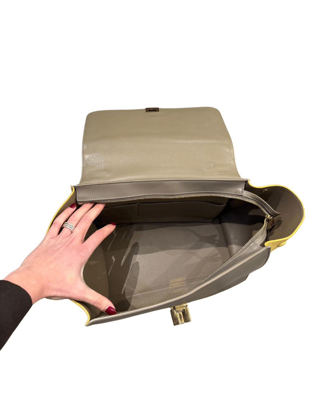 CELINE TRAPEZE TRICOLORE