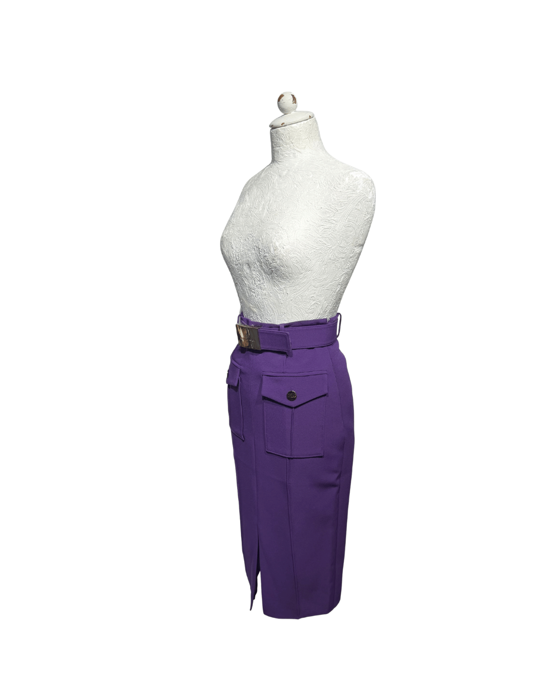 GONNA TUBINO ELISABETTA FRANCHI VIOLA Tg 40