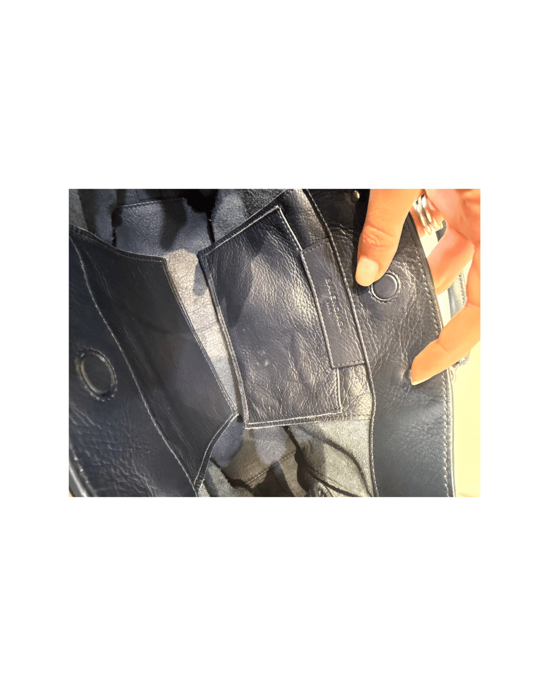 BALENCIAGA PAPIER BLU NAVY