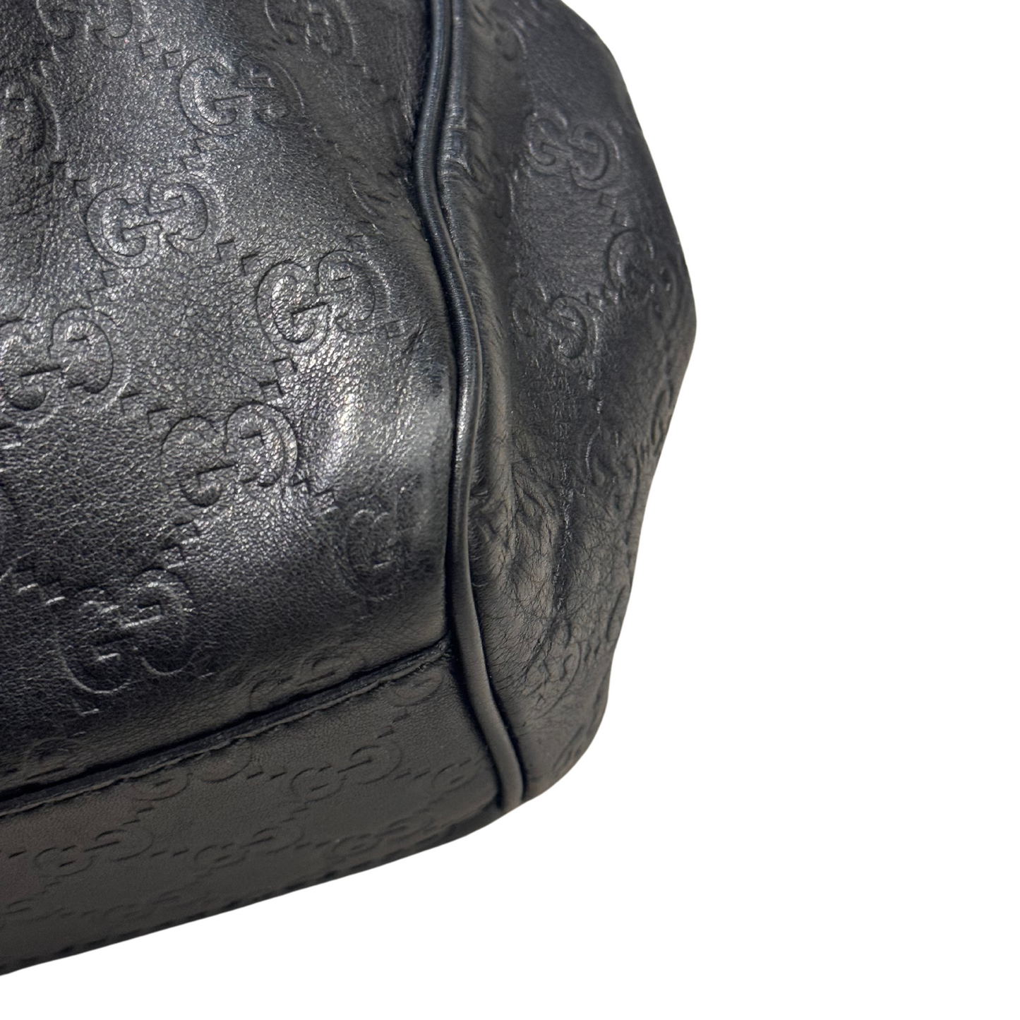 BORSA GUCCI NERA IN PELLE