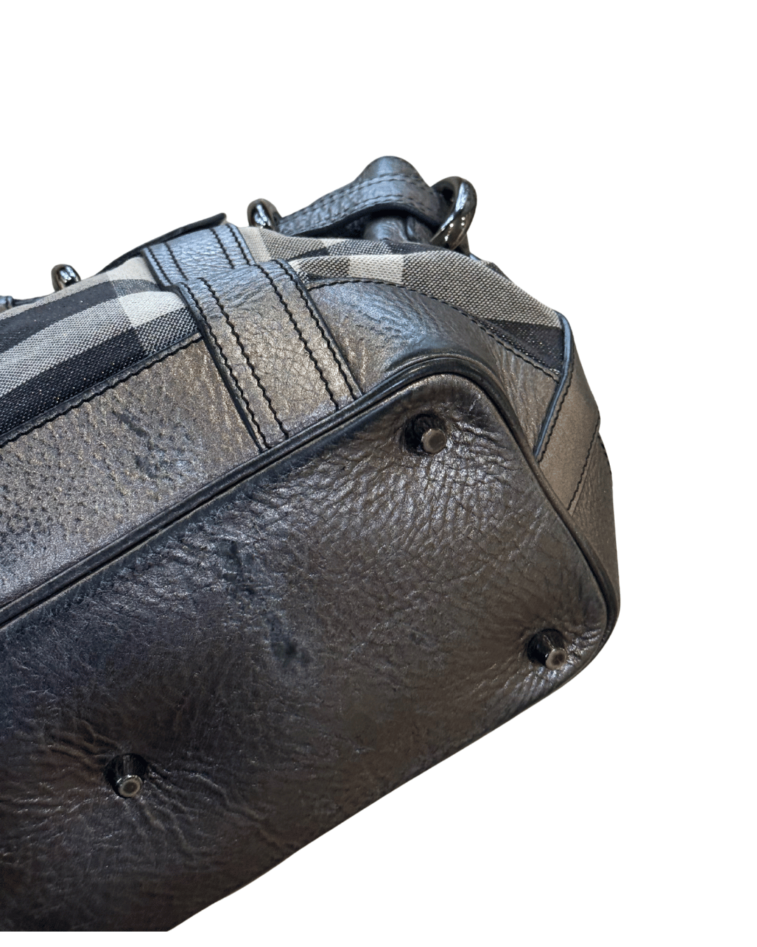 BORSA BURBERRY METALIZZATA