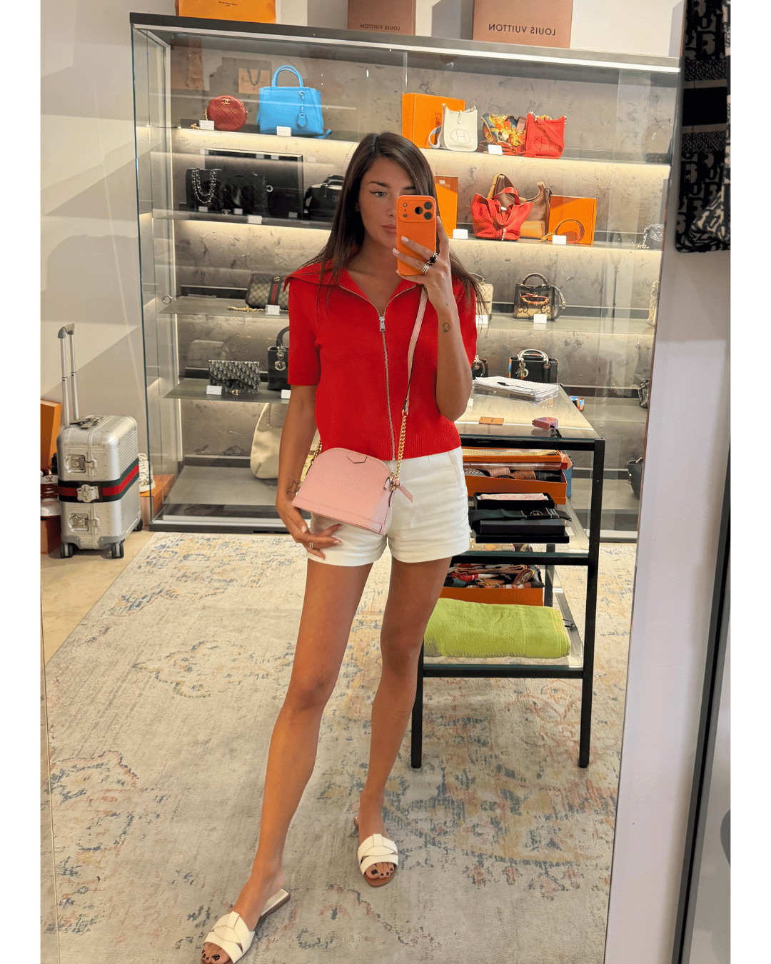 ALMA MINI LOUIS VUITTON PELLE EPI ROSA CON TRACOLLA