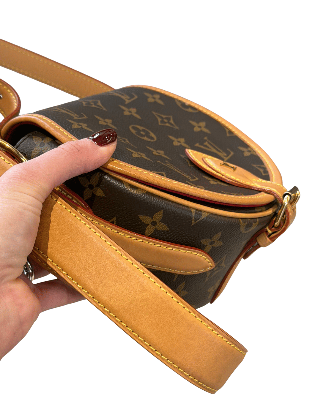 TAMBOURIN LOUIS VUITTON MONOGRAM TRACOLLA