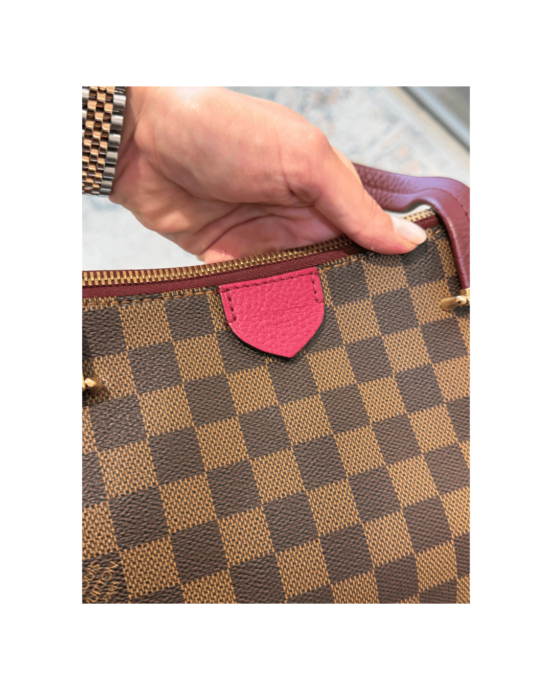 LOUIS VUITTON DAMIER EBENE HYDE PARK