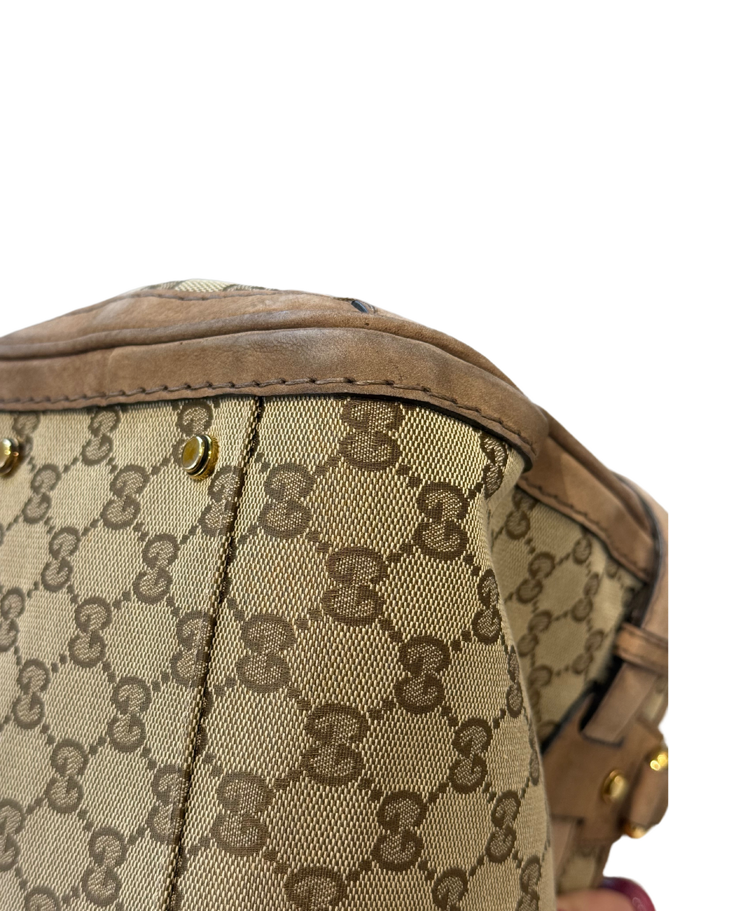 BORSA GUCCI RIFINITURE SCAMOSCIATE