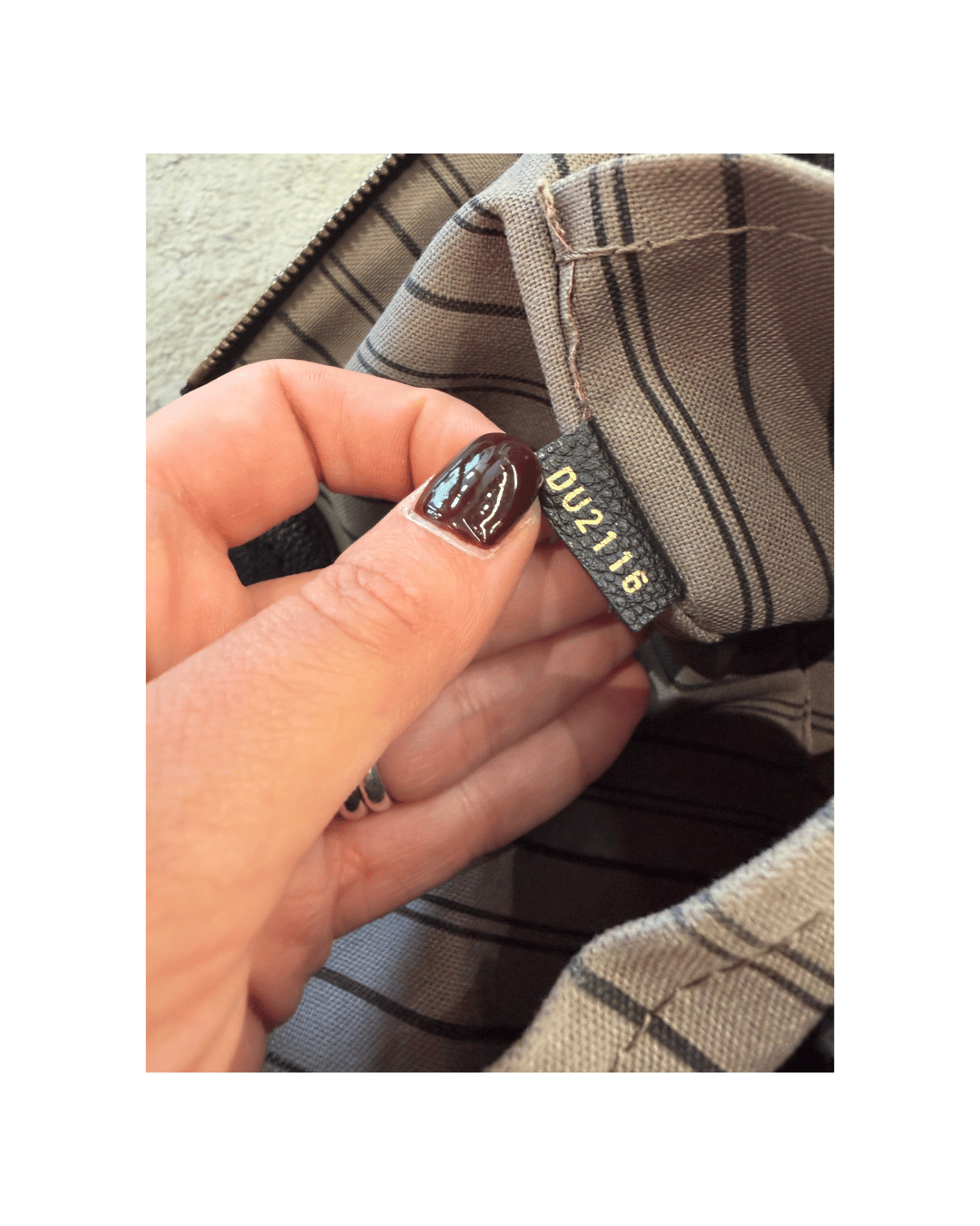 MAZARINE MM PELLE IMPRESSA NERA LOUIS VUITTON