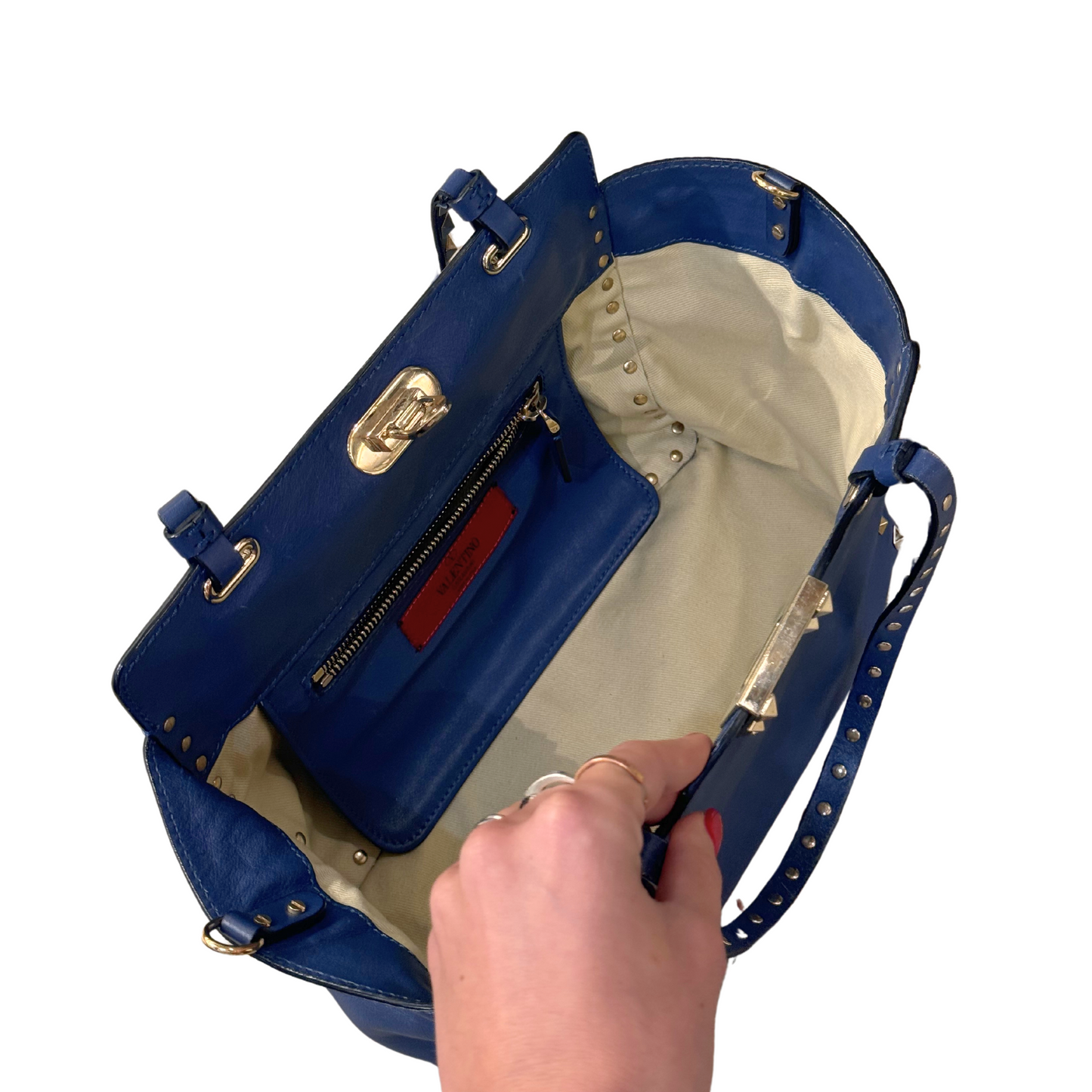 VALENTINO SPIKE BLU