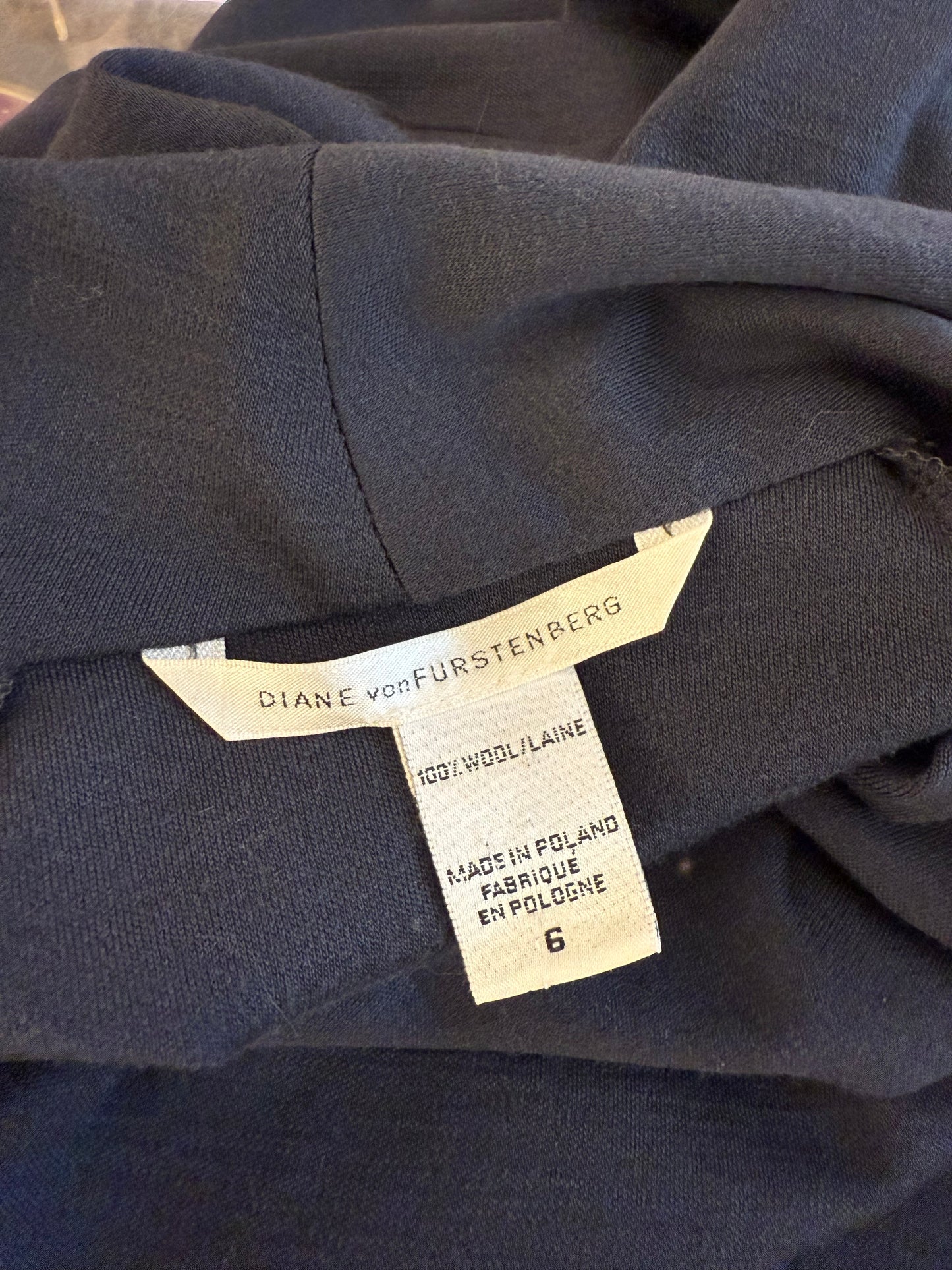 ABITO DIANE VON FURSTENBERG IN LANA BLU