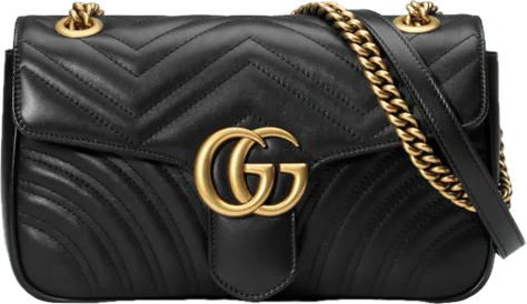 MINI MARMONT 22 GUCCI NERA