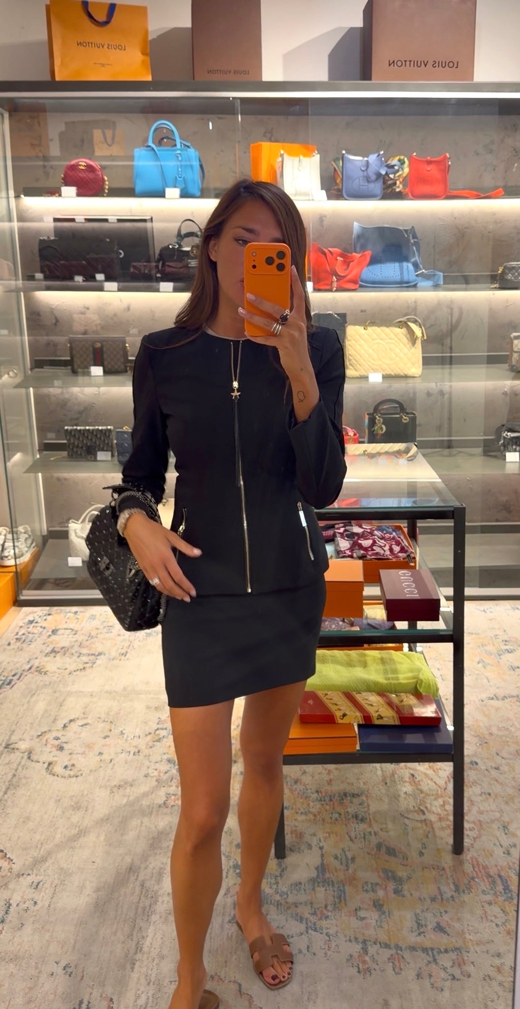 GIACCA ELISABETTA FRANCHI NERA Tg 42