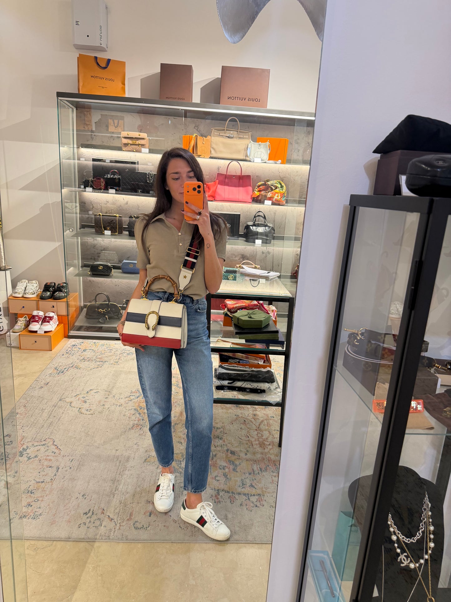 GUCCI DYONISUS BAMBU TRICOLORE