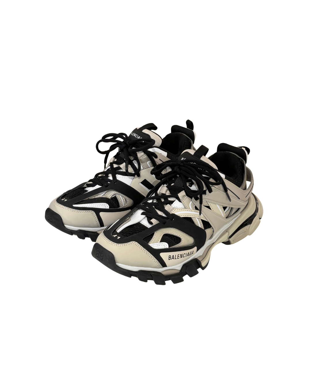 BALENCIAGA TRACK SNEAKER BIANCO NERO Nr 41