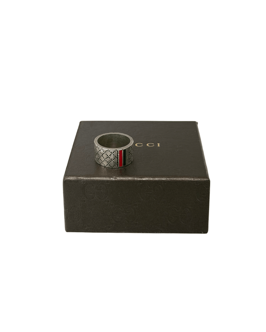 ANELLO GUCCI ARGENTO 925 WEB GG