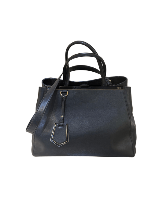 FENDI 2JOURS MEDIA NERA METALLERIA