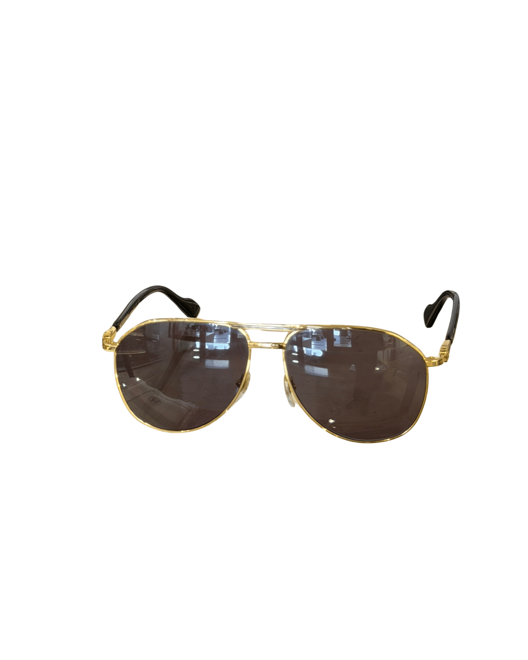 OCCHIALI GUCCI DA SOLE AVIATOR ORO