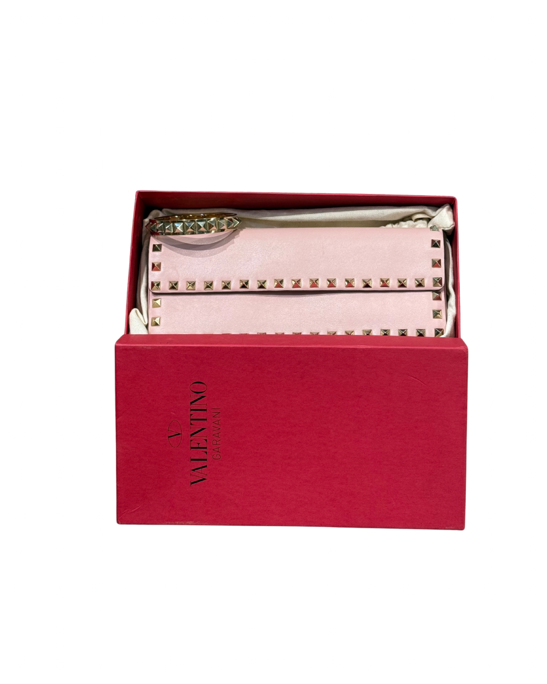 POCHETTE VALENTINO A MANO ROSA